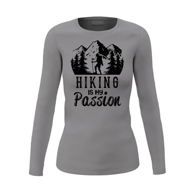 Hiking Is My Passion Women Long Sleeve Shirt